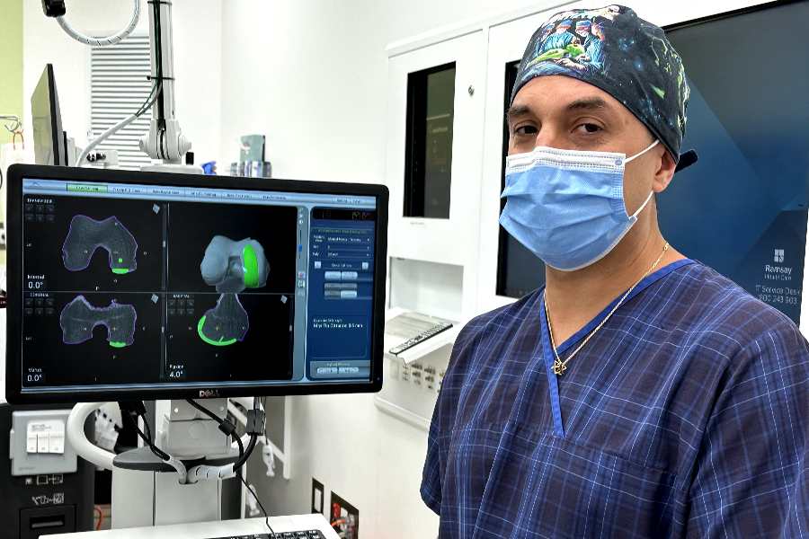 Robot Assisted Partial Knee Replacement Perth